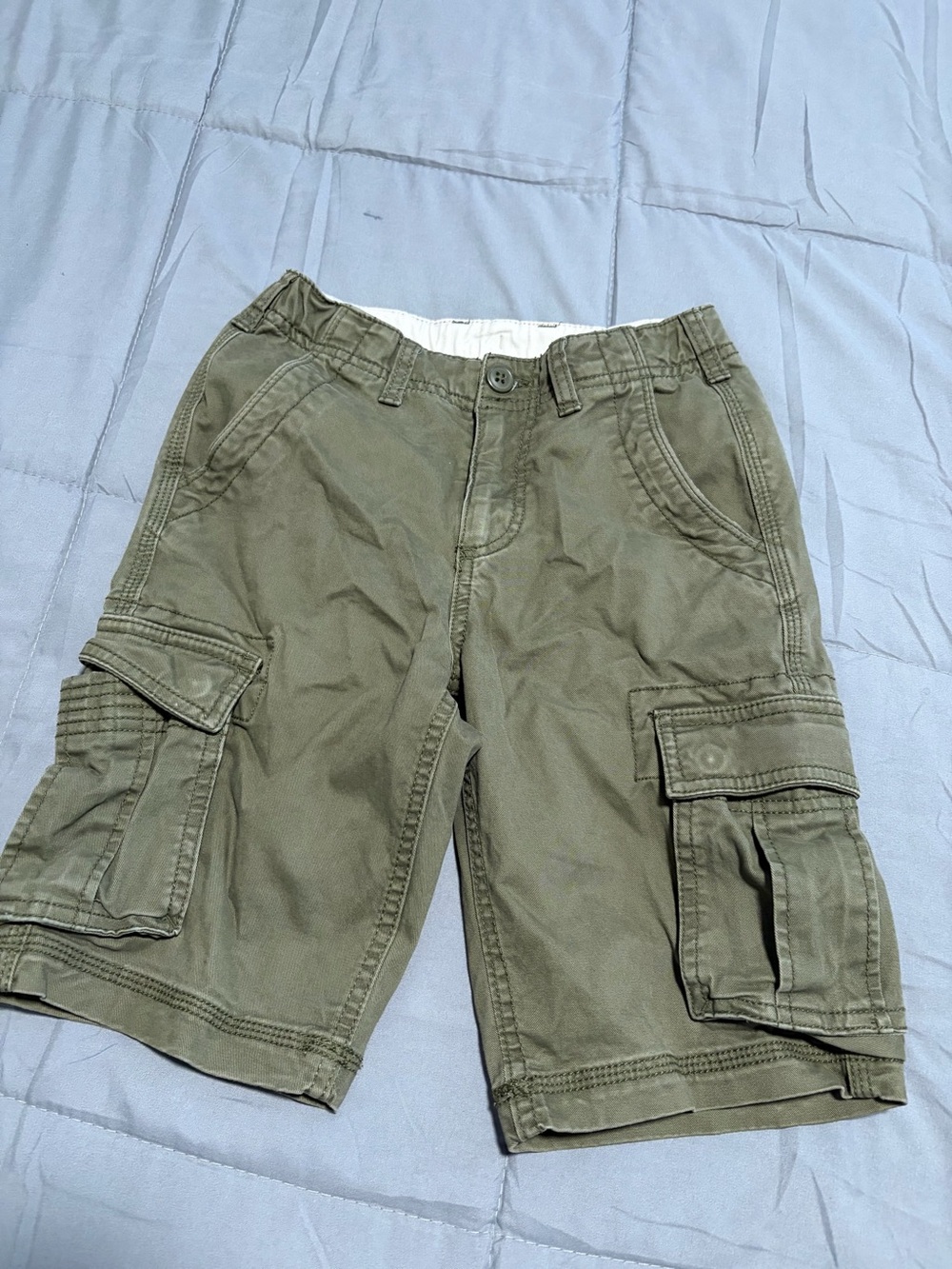 Boys Gap Cargo Shorts - Camo ,Green & Blue (3 PAIRS) - Picture 4 of 9